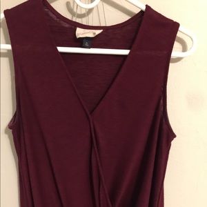 Sleeveless top